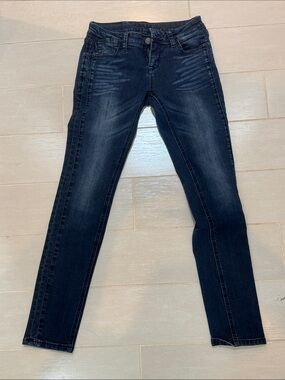 Grace in LA Dark Indigo Stretch Skinny Jeans